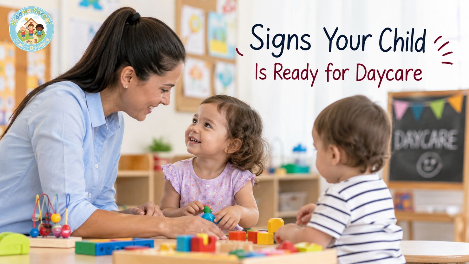 Signs Your Child Is Ready for Daycare